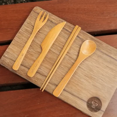 Bamboo Cutlery Set