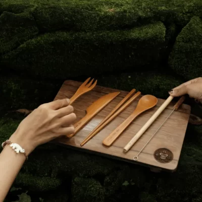 Bamboo Cutlery Set